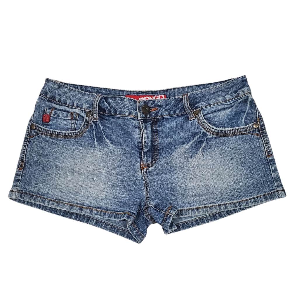 BONGO Jean Shorts Faded Distressed Size 11